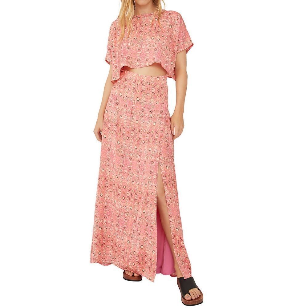 NWT Free People Marion Crop Top & Skirt Set 4 